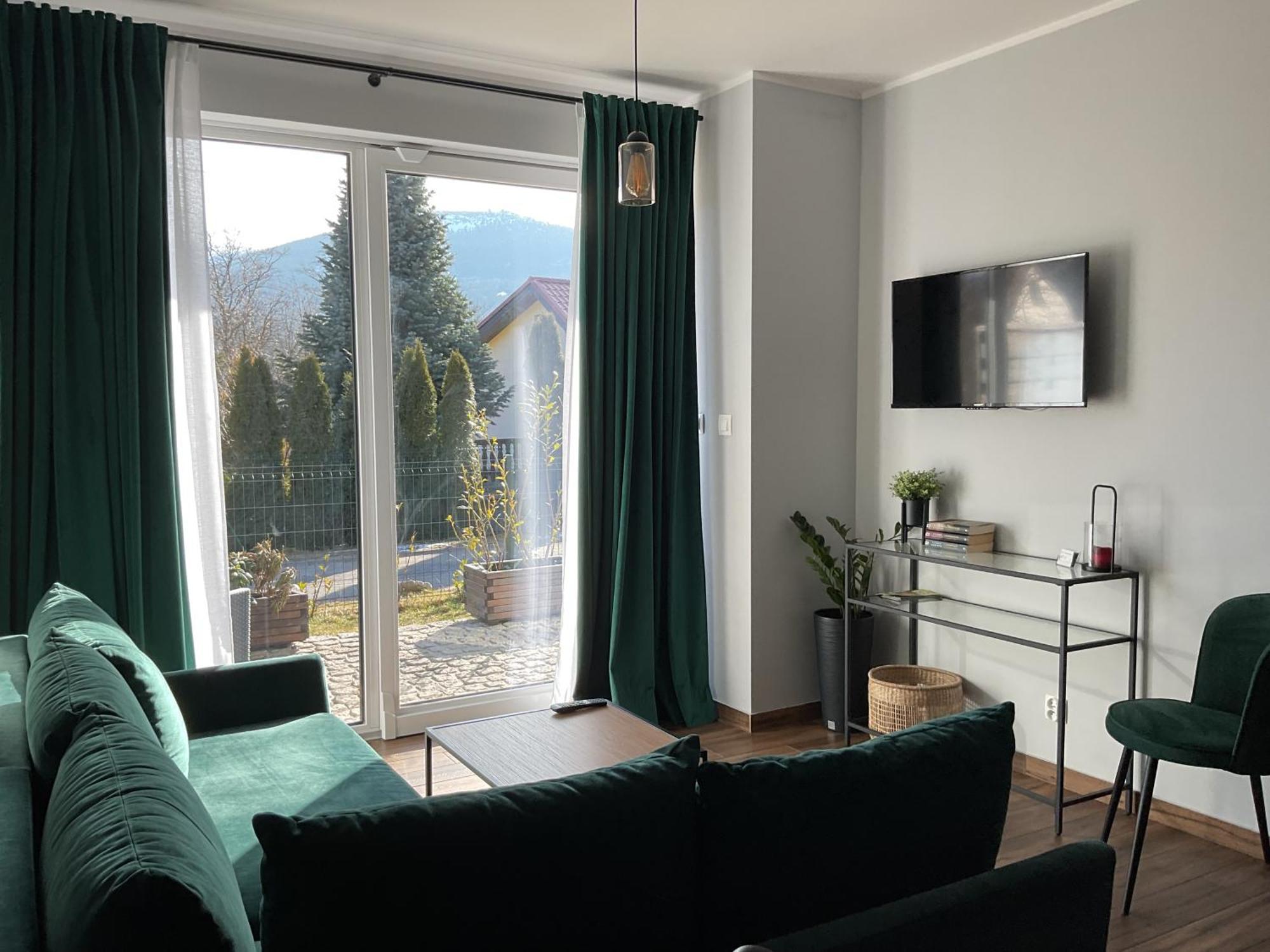 Z Widokiem Apartamenty - Apartamenty Z Widokiem Na Gory I Zewnetrzna Balia Szklarska Poreba Bagian luar foto